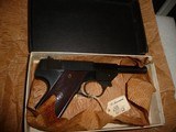 MINT High Standard GB 22 Pistol w/ Box 99.9% Mfg 1949 - 1 of 14
