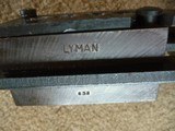 LYMAN 452460 Bullet MOLD 4 Cavity 638 45 caliber w/ Handles NICE! - 6 of 13