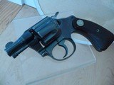 Colt BANKERS SPECIAL 38 Revolver Mfg 1931 2” Pre War Round Butt Exc NICE! - 2 of 15