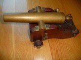 Bronze CANNON RH Brown Co New Haven CT Rare - 1 of 15