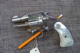 Colt 22 Bankers Special Nickel 95% RARE Pre War Revolver Pearl Grips - 11 of 15