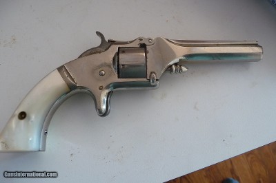 S&W Model 1 2nd issue 22 Civil War era spur trigger Revolver