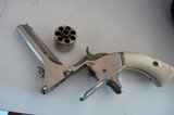 S&W Model 1 2nd issue 22 Civil War era spur trigger Revolver - 2 of 9