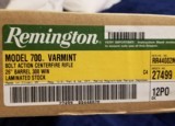 New Old Stock Remington Model 700 Varmint in 308 - 2 of 3