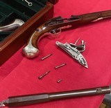 Cased Pair of Commemorative Flintlock pistols of George Washington and Robert E. Lee 70 Caliber. - 4 of 4