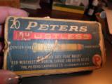 PETERS RUSTLESS .38-55 CARTRIDGES - 1 of 4