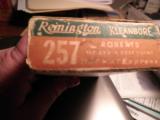 REMINGTON and PETERS 257 ROBERTS CARTRIDGES - 8 of 9