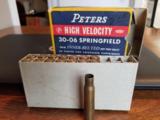Peters 30-06 Springfield Brass Only - 1 of 6