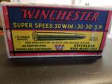 Winchester .30-30 S.P. Ammo - 1 of 7