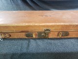 English Oak and Leather 2 gun case - 3 of 15
