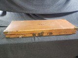 English Oak and Leather 2 gun case - 2 of 15