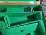 English Oak and Leather 2 gun case - 8 of 15