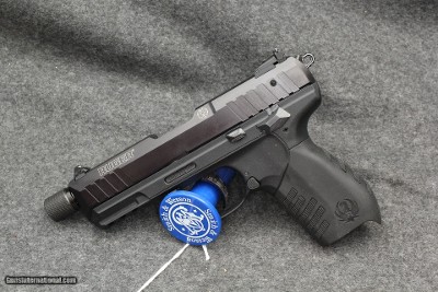 Sturm Ruger SR 22 22lr with threaded barrel