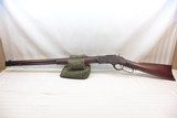 Winchester 1873 .22 Long w/ Octagon Barrel and Factory Set Trigger - 1 of 14