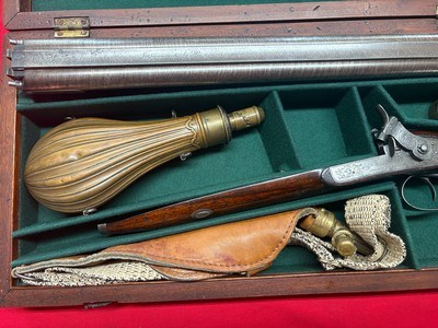 Percussion Doublegun Joseph Manton's Patent - Image 3 of 15