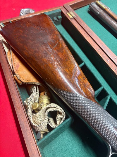 Percussion Doublegun Joseph Manton's Patent - Image 11 of 15