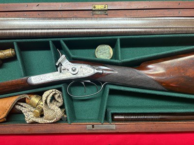 Percussion Doublegun Joseph Manton's Patent - Image 4 of 15