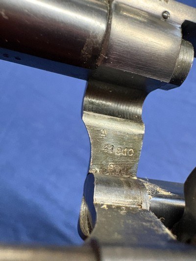 SMITH & WESSON PRE MODEL 43 22/32 KIT GUN AIRWEIGHT 22LR 1952 - Image 5 of 5