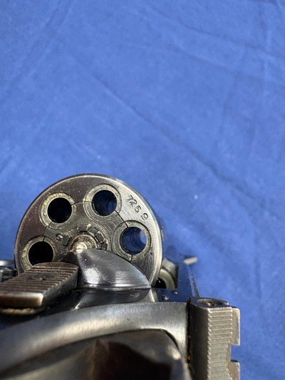 SMITH & WESSON PRE MODEL 43 22/32 KIT GUN AIRWEIGHT 22LR 1952 - Image 4 of 5