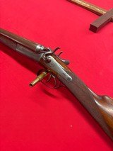 Rare 20 Gauge Back Action Side Lock Hammer Gun by Thomas Bland & Sons - 5 of 12