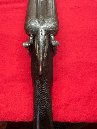 W. & C. Scott & Son 12 Gauge Hammer Gun #33xxx - Image 8 of 11