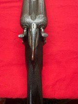 W. & C. Scott & Son 12 Gauge Hammer Gun #33xxx - Image 8 of 11