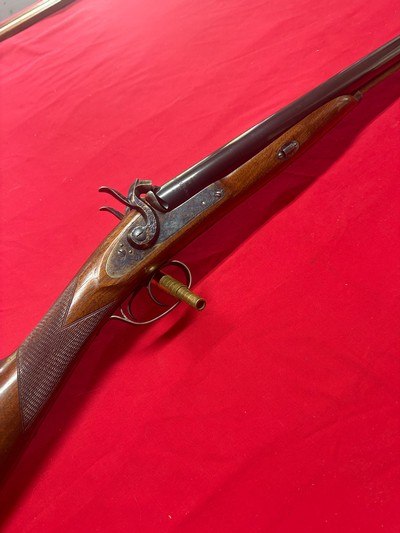 Pedersoli 12 Gauge SxS Muzzle Loading Shotgun with choke Tubes - Image 2 of 13