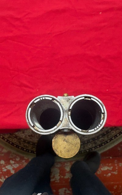 Pedersoli 12 Gauge SxS Muzzle Loading Shotgun with choke Tubes - Image 12 of 13