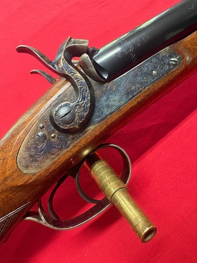 Pedersoli 12 Gauge SxS Muzzle Loading Shotgun with choke Tubes - Image 1 of 13