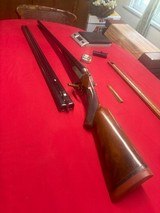 J.P. Sauer 12 Gauge SXS with SecondSet ofBarrels by W. Cashmore - Image 6 of 14