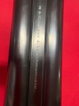 W&C Scott 12 Gauge Hammer Gun, Fluid Steel Sleeved Barrels - Image 7 of 13