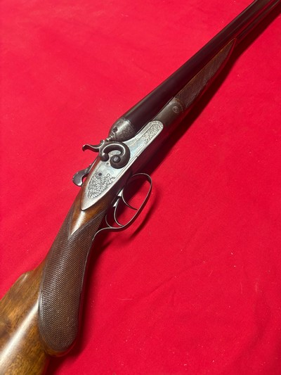 W&C Scott 12 Gauge Hammer Gun, Fluid Steel Sleeved Barrels - Image 2 of 13