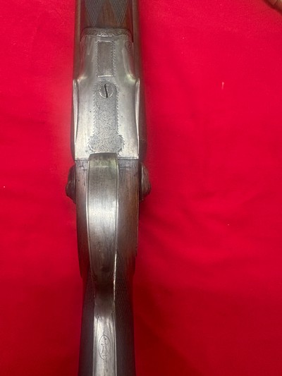 W&C Scott 14 Gauge Hammer Gun with 28 Gauge Chamber Inserts - Image 10 of 15