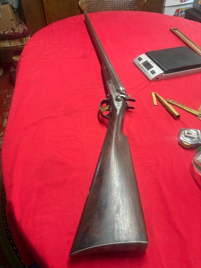 Rare P Webley & Son 12 Gauge Hammer Gun - Image 8 of 13