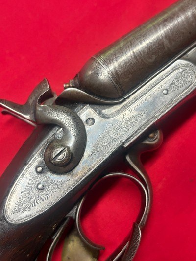 Rare P Webley & Son 12 Gauge Hammer Gun - Image 1 of 13