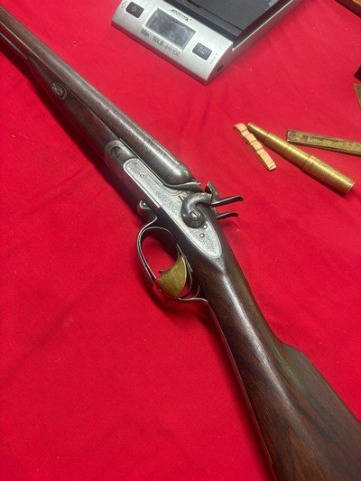 Rare P Webley & Son 12 Gauge Hammer Gun - Image 7 of 13