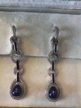Blue FABERGE Earrings - 4 of 15