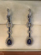 Blue FABERGE Earrings - 12 of 15