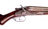 W C Scott & Son English Double Barrel Hammer Shotgun - 9 of 12