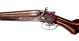 W C Scott & Son English Double Barrel Hammer Shotgun - 8 of 12