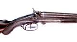 J.M.Scotts English Double Barrel Hammer Coach Gun - 9 of 11