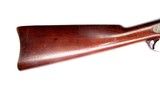 Springfield Model 1879 Trapdoor Rifle bayonet, scabbard, original sling and history - 12 of 12