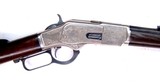 Winchester Early 3rd Model 1873 Rifle
Nickel
44-40 - 12 of 15