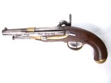 French Navy Percussion Pistol 72cal rifled - 3 of 9