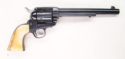 Colt SAA 45 cal with Ivory grips - Image 1 of 11
