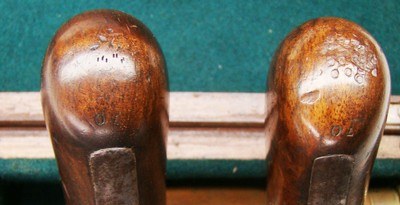 English Andrews Matching Flintlock Dueling Pistols - Image 8 of 8