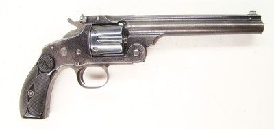 Smith and Wesson Model 3 SA Target32-44 - Image 1 of 6