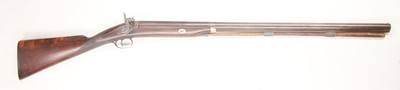 English Fowler Percussion 12 ga Shotgun - Image 1 of 10