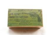 Winchester Picture Box of Colt New Service Pistol 45 Colt - 1 of 3