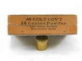 Winchester Picture Box of Colt New Service Pistol 45 Schofield - 2 of 3